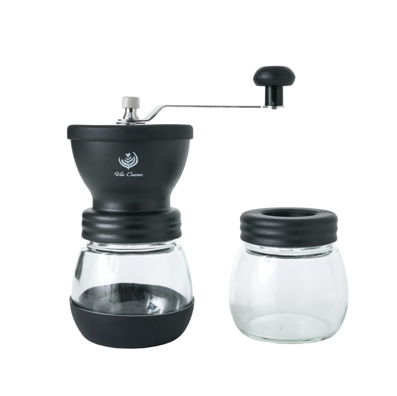 VIA CREMA Manual Coffee Grinder Espresso Grinder Manuale Coffe Bean Grinder