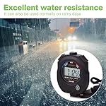 2 Pack Multi-Function Digital Stopwatch Timer, Large Display with Date, Time, and Alarm, Ideal for Sports, Coaches, Fitness, and Referees - Image 5