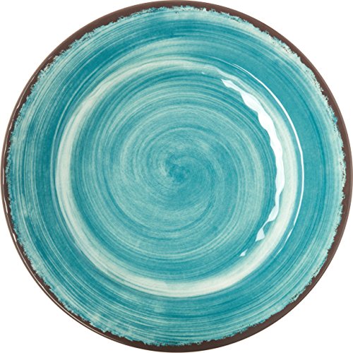 Carlisle Foodservice Products Mingle Plastic Dinner Plate 11 Inches Aqua,Blue #TOP1
