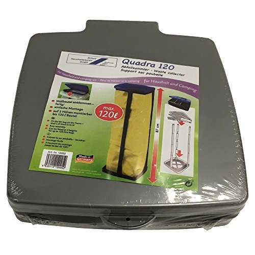 Schulz Abfallsammler/Müllsackständer – 120 L/Quadra 120 - Image 3