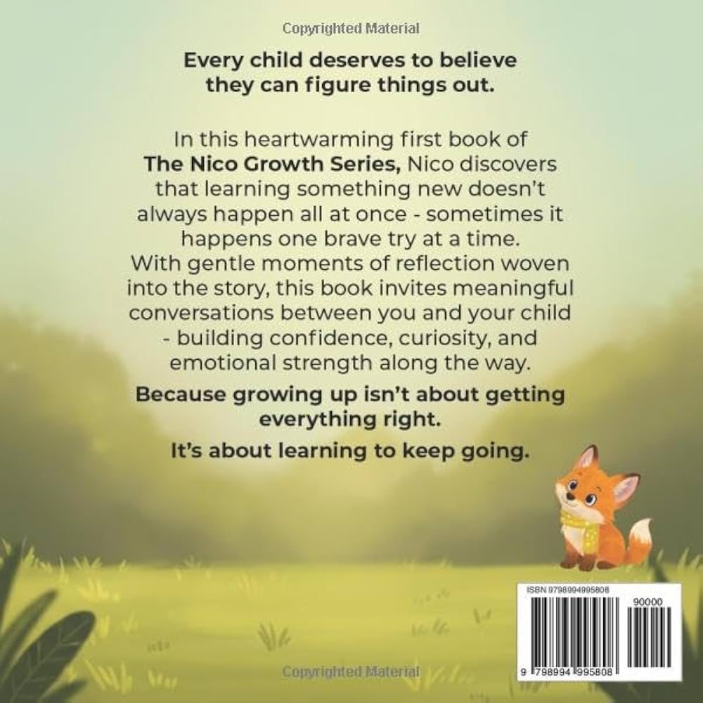 Nico Learns to Learn: A Growth Mindset Story for Kids About
