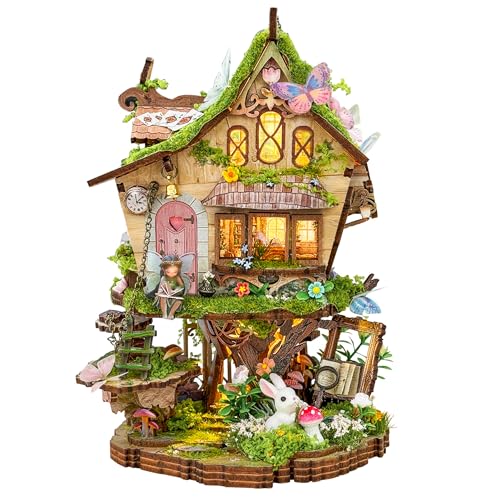 Book Nook for Adults Rowans Tree House Booknook DIY Miniature House Kit