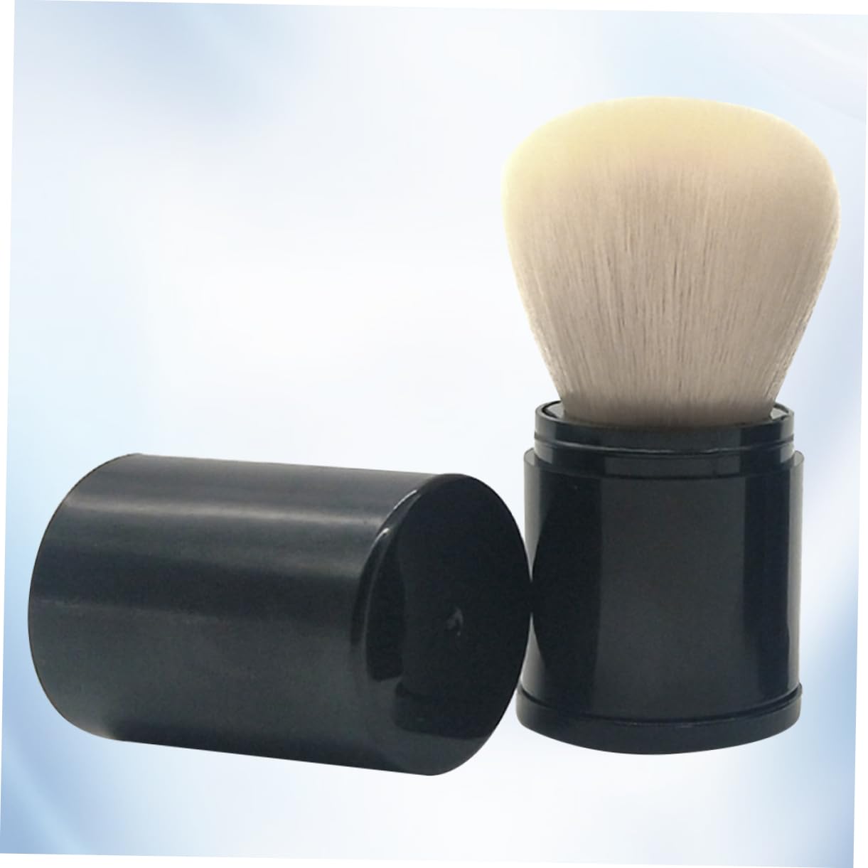 PACKOVE Portable Telescopic Blush Makeup Brush Durable Professional Powder Brush for Women for Daily Professional Fiber Bristles for Application