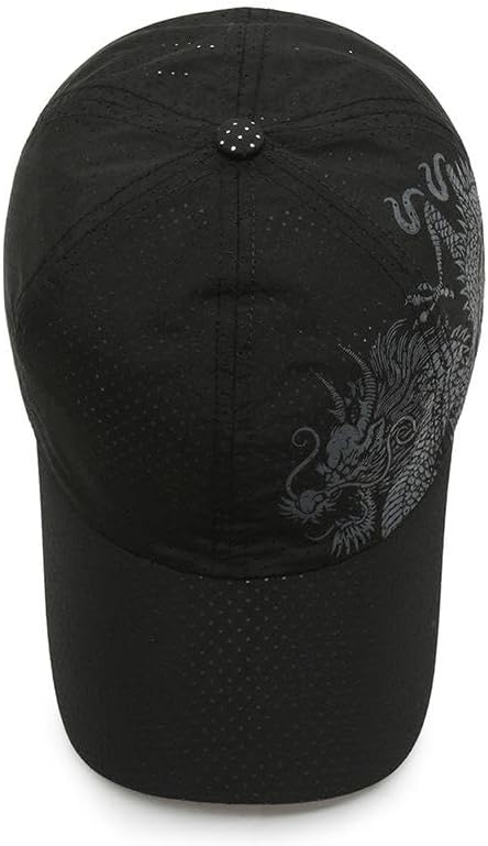 Valkyrie Dragon Nefes Alabilir Spor Şapka – Ayarlanabilir Outdoor Balıkçı Kamp Günlük Unisex Şapka
