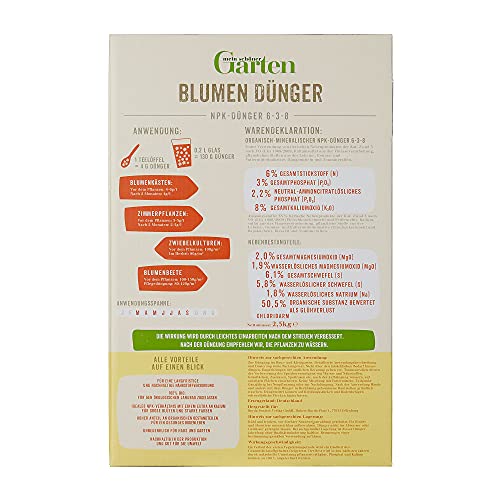 Blumendünger für Blumenpflege 2,5kg