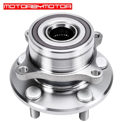 Image of MotorbyMotor 513267 Front Wheel Bearing Hub Assembly Fits for 2009-2015 Honda Pilot, 2007-2013 Acura MDX, 2010-2013 Acura ZDX Low-Runout OE Replacement Hub Bearing 5 Lugs w /ABS