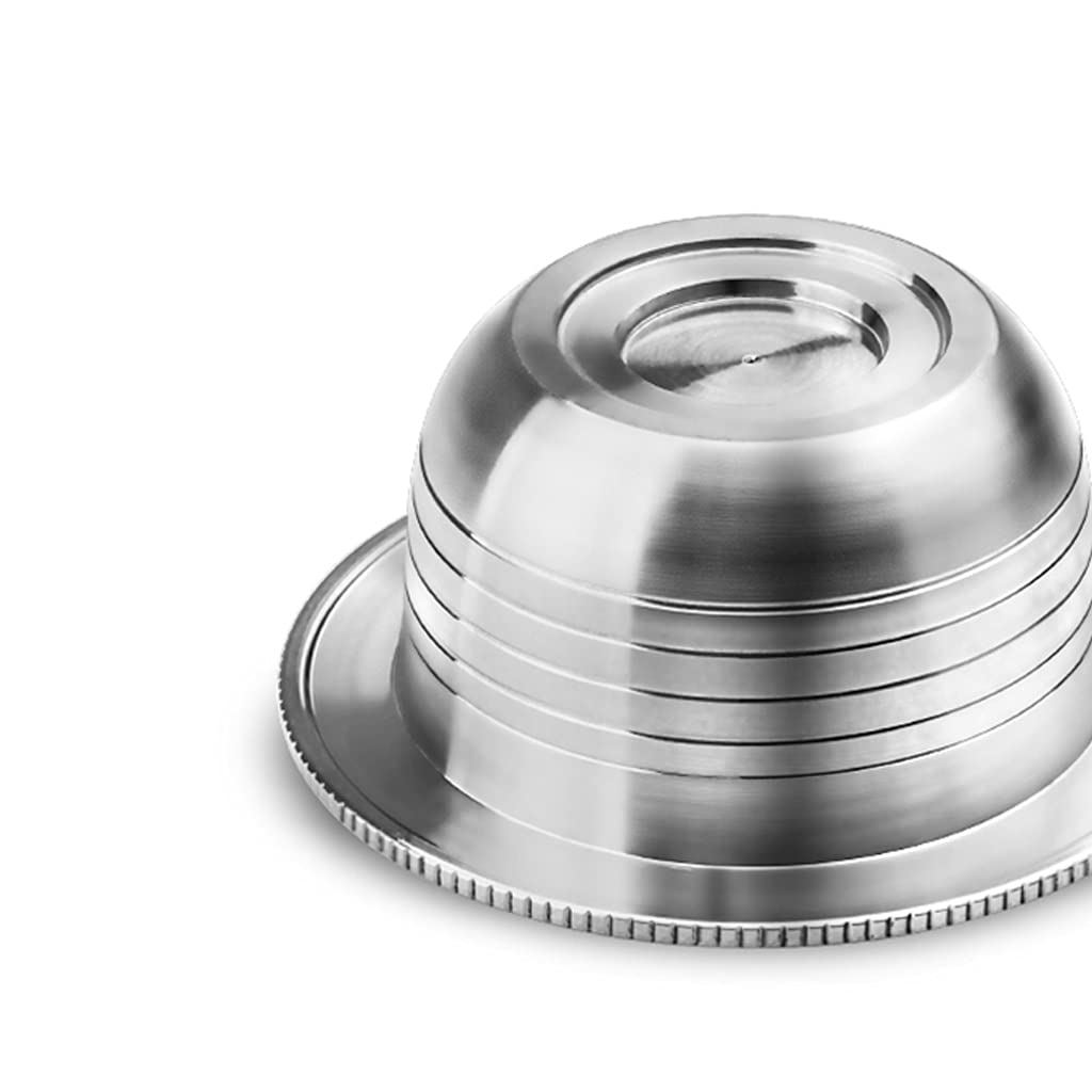 Convertidor de Filtro de Cápsula de Café Recargable de Acero Inoxidable para