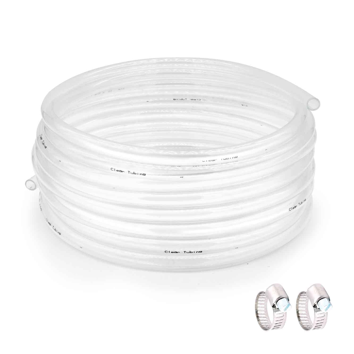 Tube en vinyle transparent pour l'arrosage de vos plantes et l'entretien de l'aquarium