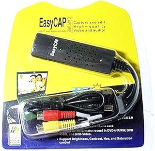 Usb 2.0 easy cap tv dvd vhs video capture audio av capture pc laptop