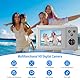 Digitalkamera, 68MP 4K Fotokamera mit Autofokus 16X Digitalzoom Fotoapparat, 2.4 LCD Bildschirm Kompaktkamera Tragbare Digital Kamera mit 64GB SD-Karte für Teenager Erwachsene Anfänger (Silber)