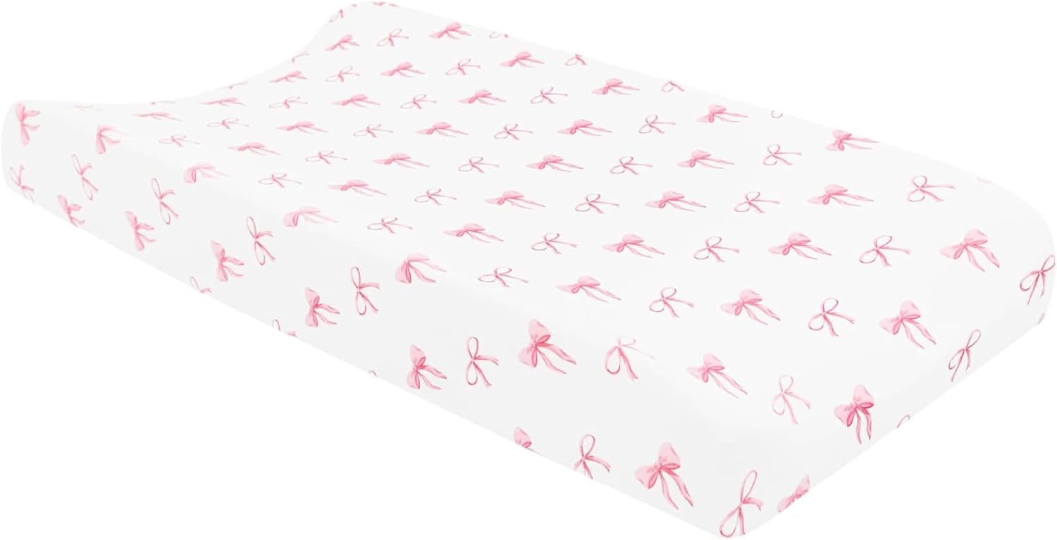 Kyte Baby Soft Change Pad Cover, Rayon Made from Bamboo Material (Blush)