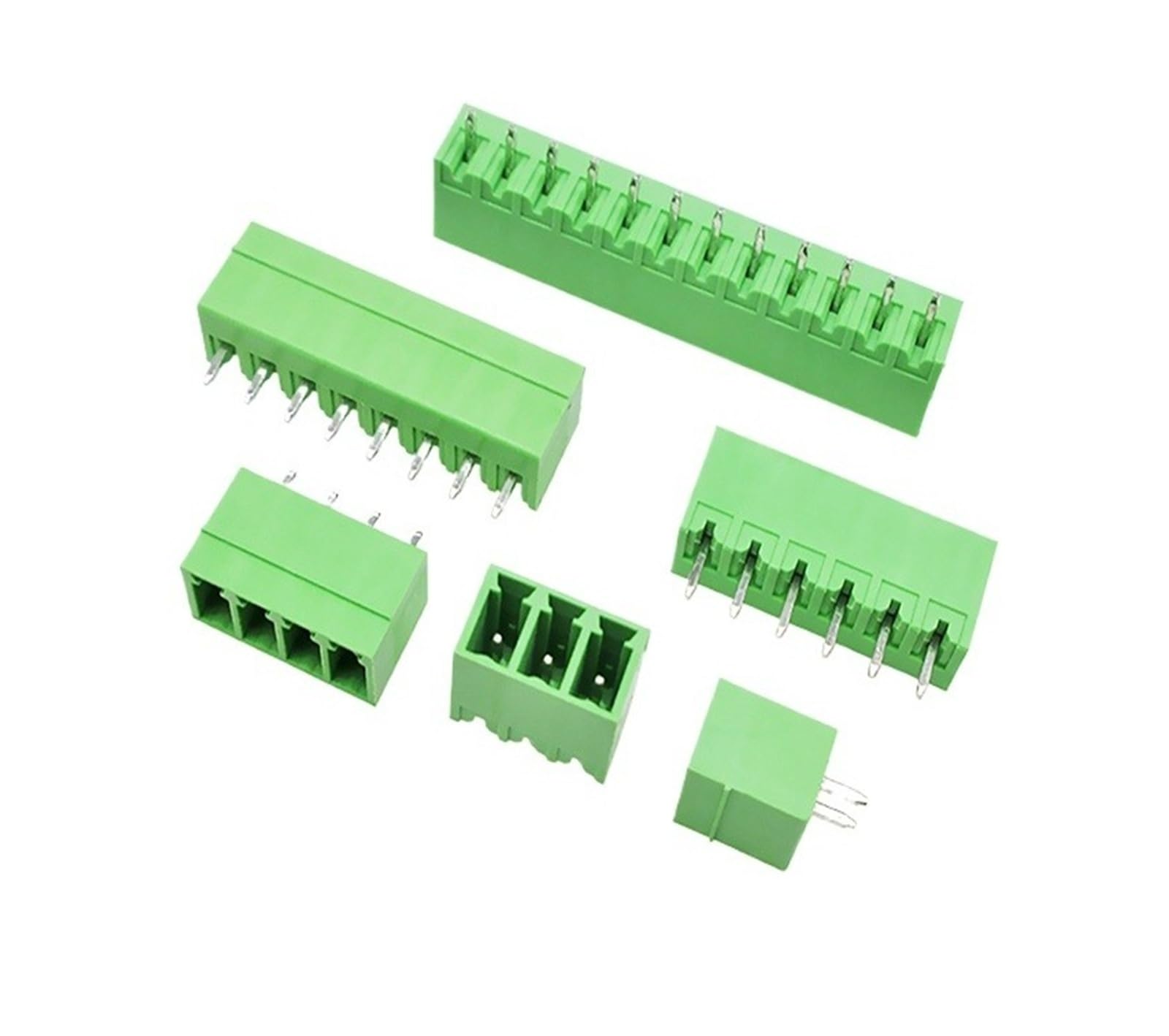 10 sztuk 2EDG 15EDG 3,5 mm 3,81 mm blok zacisków śrubowy złącze gniazda nagłówka blok zacisków zielony
