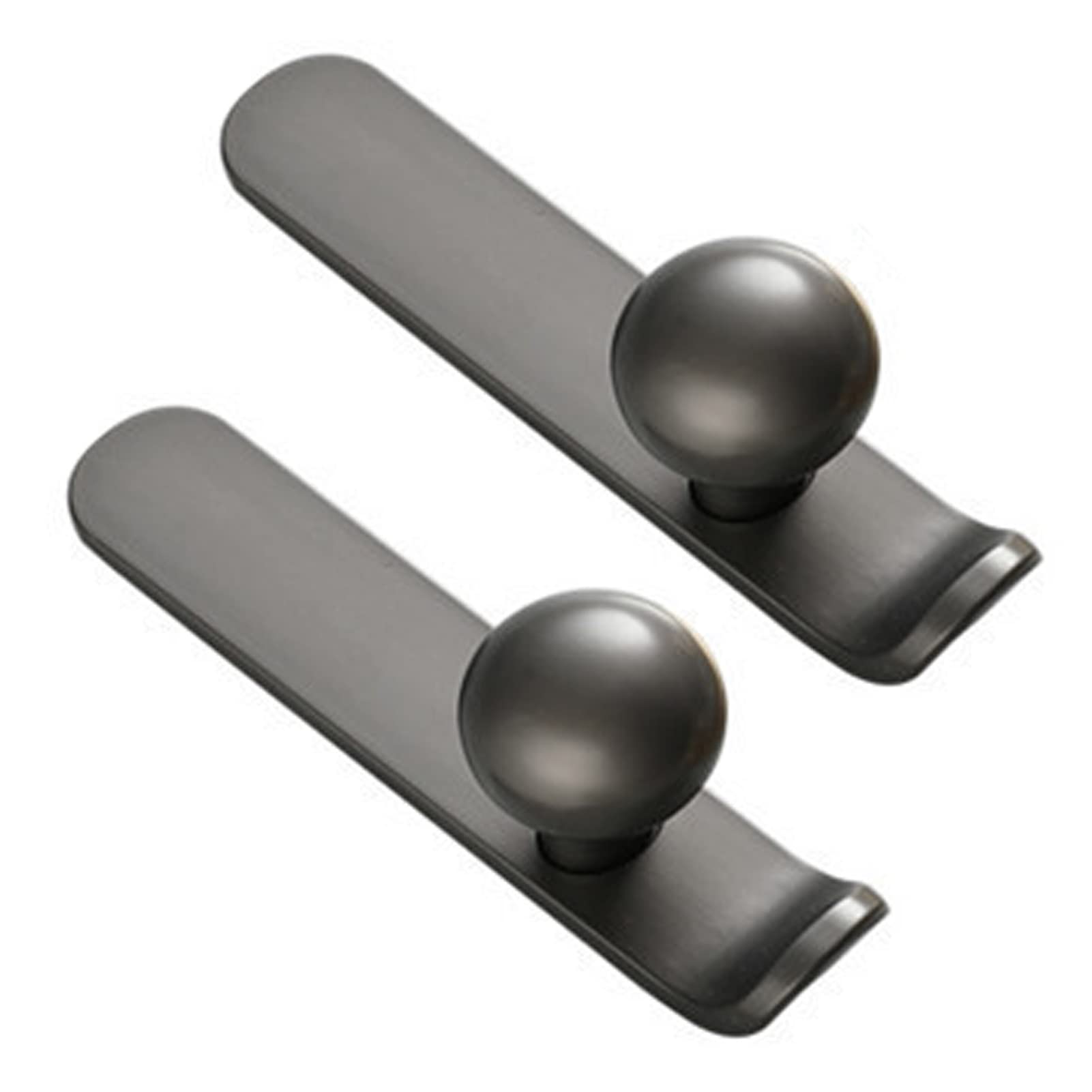 Niusabou B Ow Pulls Door Handles, Kitchen Athroom Zincy Cupboard Handle 2 Pack Single Hole Splice Multiple Sizes Screws(,S)