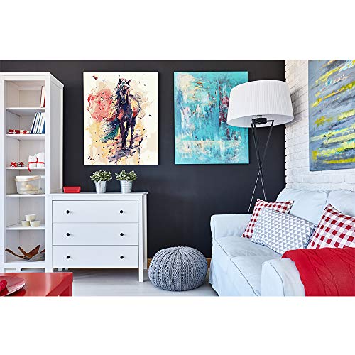 Malen Nach Zahlen Pferde, DIY Ölgemälde Vorgedruckt Leinwand, Paint by Numbers Geschenk für Home Wall Dekor, Malen Nach… – Bild 3