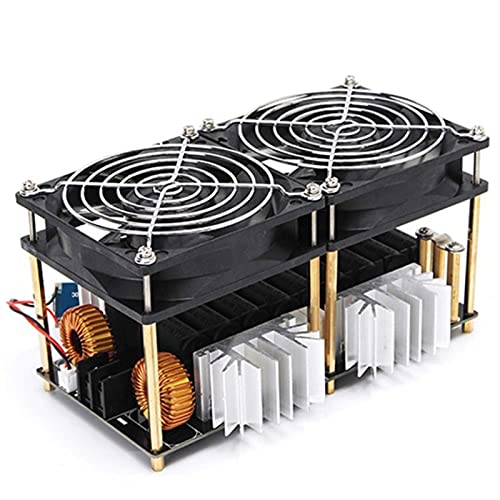 Riiai 2000W 50A Induction Heating Board Heater, Module Flyback Driver Heater, Dissipation Coil Dual Fan with Copper Tub for Heating-image-11