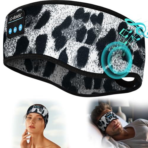Image of LC-dolida Bluetooth 5.2 Headband Headphones With Ultra-Thin HD Stereo Speaker, Wireless Sleep Earphones for Workout, Yoga, Insomnia, Running, Meditation Gifts