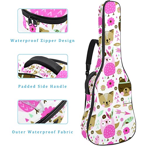 Housse de transport étanche pour guitare avec bandoulière réglable Motif animaux mignons, Multicolore 01., 42.9×16.9×4.7… - Les Beatles, Paul McCartney, John Lennon, RIngo Starr, George Harrison Housse de transport étanche pour guitare avec bandoulière réglable Motif animaux mignons, Multicolore 01., 42.9x16.9x4.7… – Image 5