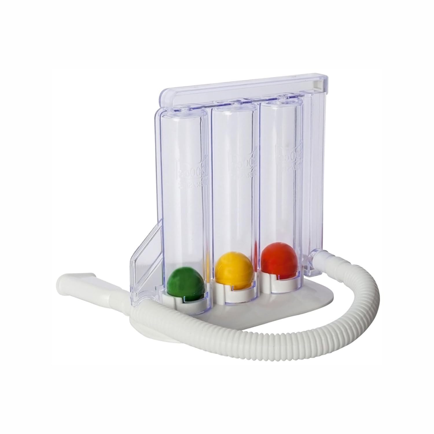 Zobano Spirometer/Respirometer/ 3-Ball Exerciser/Lung Exerciser 3-Ball Manual Respiratory Exerciser