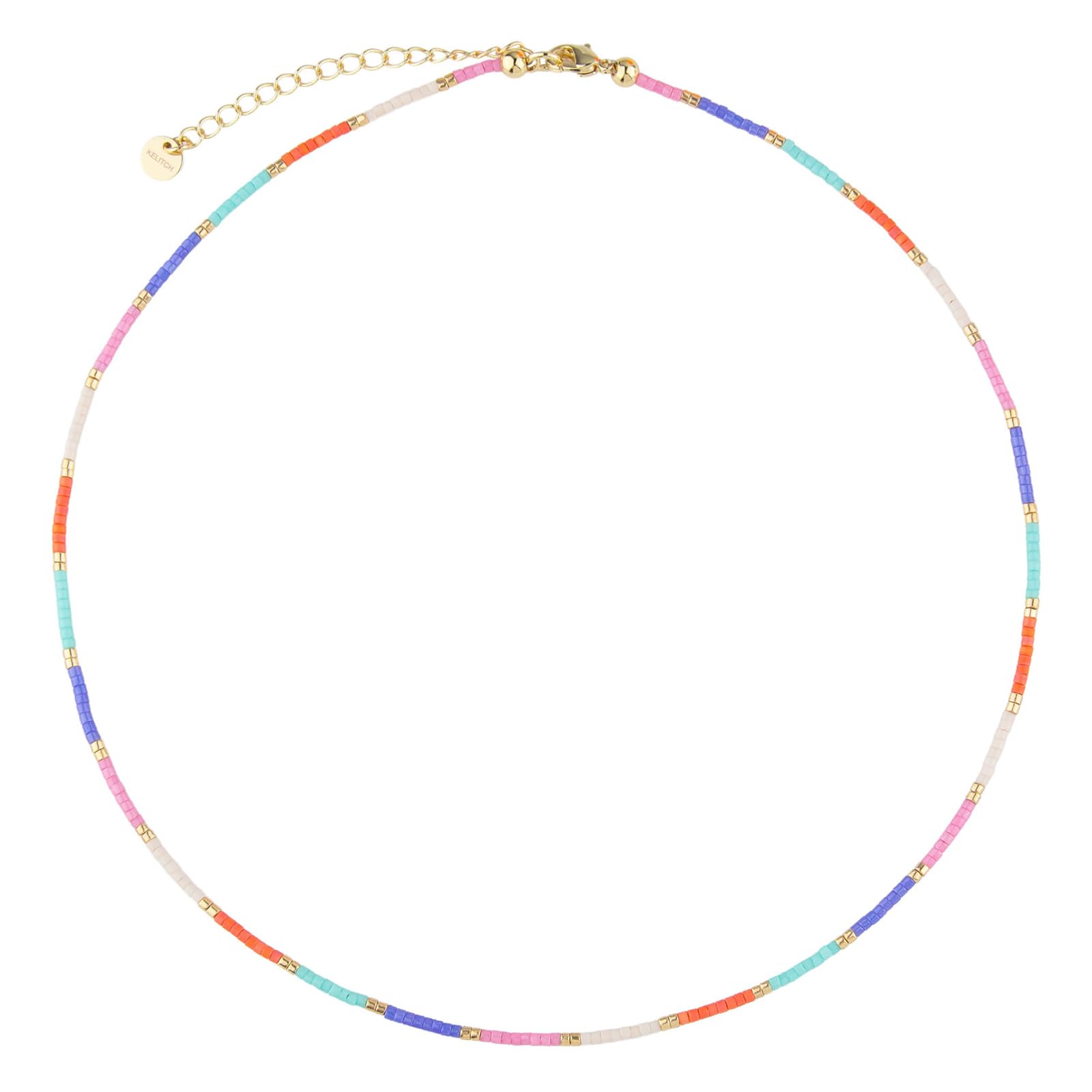 KELITCH Minimalistisch Damen Perlen Wrap Armband Natürliche