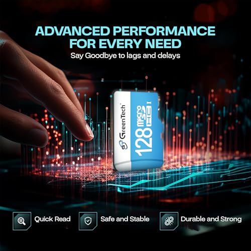 Image of GT GREEN TECH Memory Card Ultra Speed 3 128GB & Elevate Storage and Performance Reliability in Compact Form