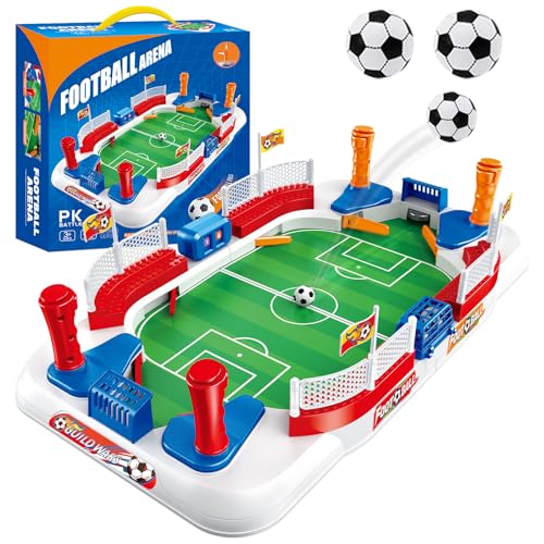 EACHHAHA Fusball Geschenke für Jungs,Mini Tischfussball Spiele,Party Tischfußball Interaktive Eltern Kind Brettspiele,Verbessern Sie das Interesse der Kinder am Sport (Large)