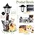 YEPOTUE Solar Cat Outdoor Statues, Garden Sculptures with Flowerpot Decor & Solar Lantern for Yard Art Lawn Ornaments Porch Patio Balcony - Idea Gifts for Women Mom Grandma