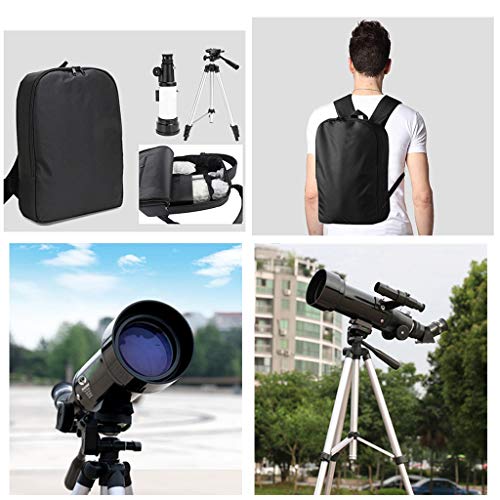 Telescopio Refractor YXCKG 70-400mm con trípode ajustable miniatura 6