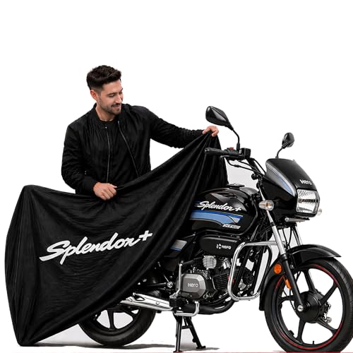 Image of Kayme Motorcycle Cover Waterproof Heavy Duty All Weather, Quad 4 Wheeler Cover Sun Rain Snow Protection (Mid-Black, Splendor)