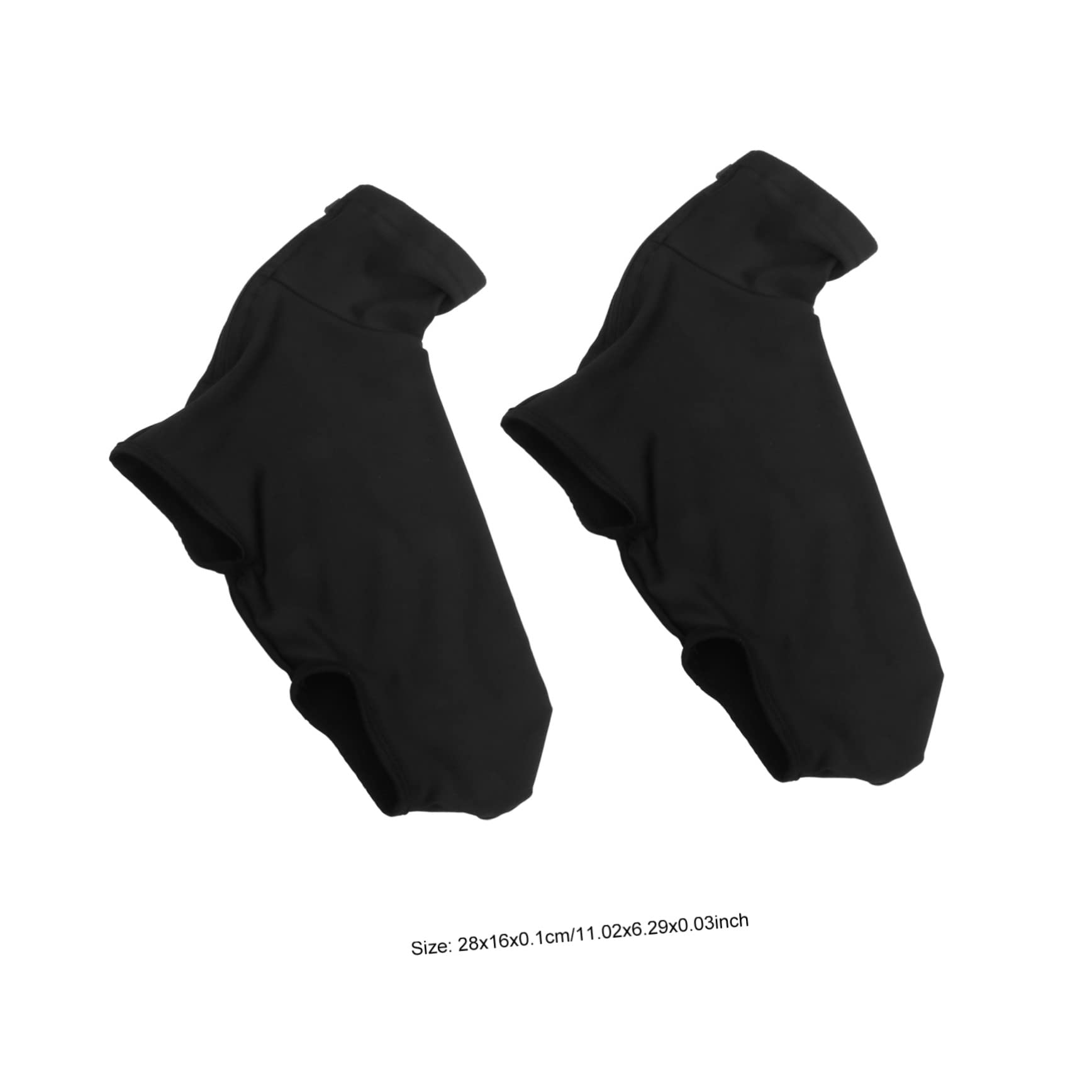 BRIGHTFUFU Outdoor Cycling Shoe Cover for Men Women Slip Zipper Design Comfortable Protective Overshoes for Outdoor Sports Black XL