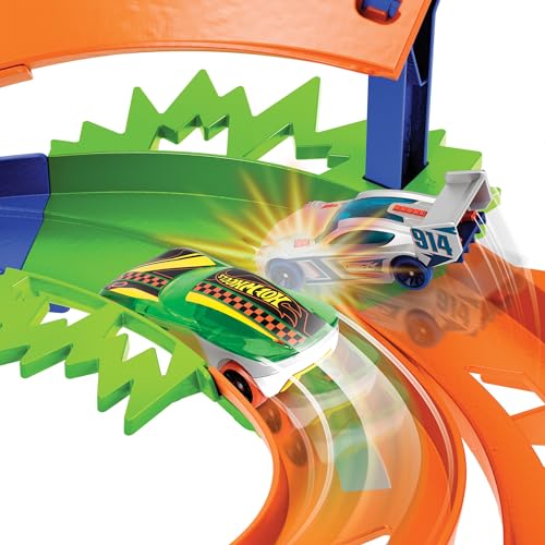 Circuit looping de 'extrême HOT WHEELS Hot Wheels Circuit looping de 'extrême Jouet 2 voitures - vue 5