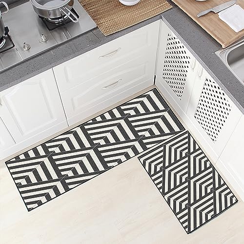 Tapis de passage lavable en machine cuisine et couloir durable 110x460 - 4
