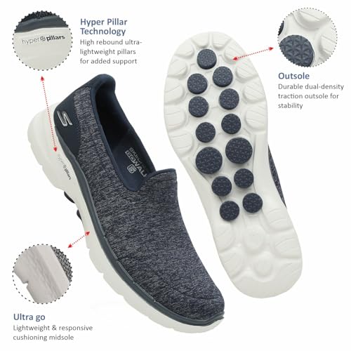 Image of Skechers Womens GO Walk 6 - Grand Horizon Slip-on Walking Shoes