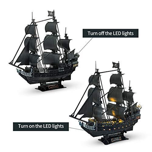 CubicFun 3D Puzzle - Queen Anne's Revenge - Image 4