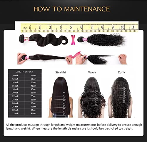 Miniatura 8 de Peluca de cabello humano rizado natural para mujer, con clip, 5.1 x 5.5 in, color negro