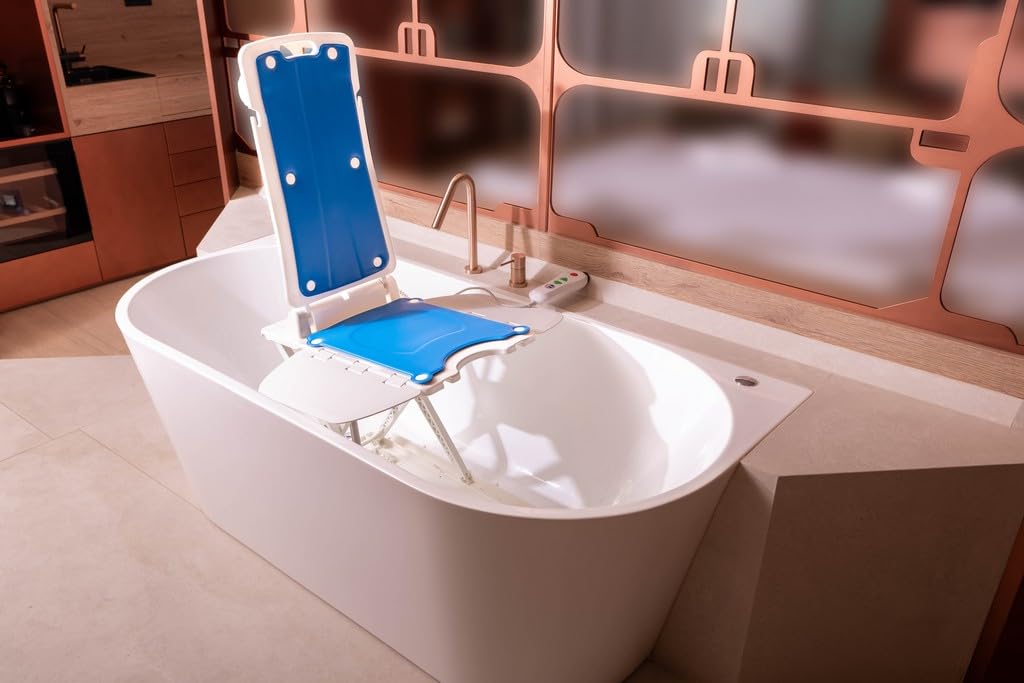 Ausilium Elevador de bañera eléctrico – Ayuda para baño para personas mayores y discapacitados