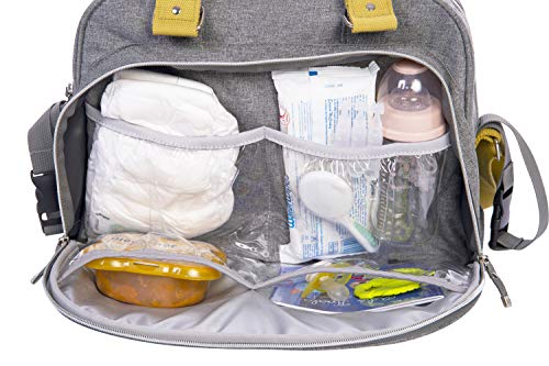 Baby On Board Urban Yellow Stone - Borsa Fasciatoio - 3