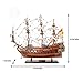 Old Modern Handicrafts San Felipe Small Ship Model - Fully Assembled Ship Model Exquisite Nautical Décor for Home & Office - 19.0L x 7.0W x 18.0H Inches
