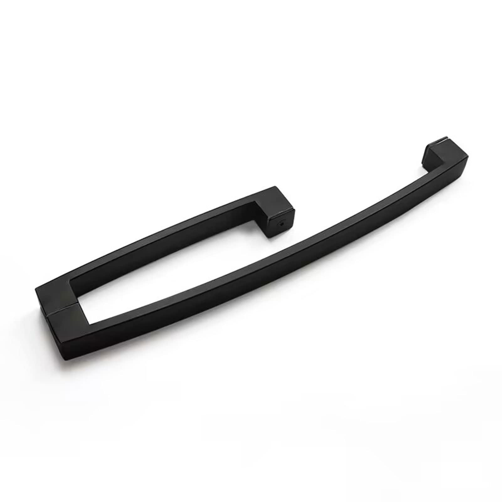 Poignée de porte de douche noire en inox pour sublimer votre salle de bain moderne
