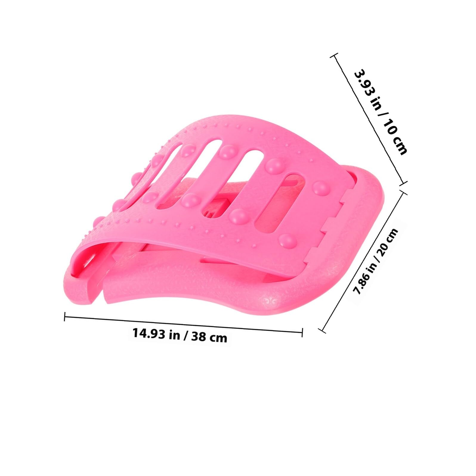 Rückenstrecker 1 Stück Abs Rosa, Lendenwirbelstütze für Dehnung