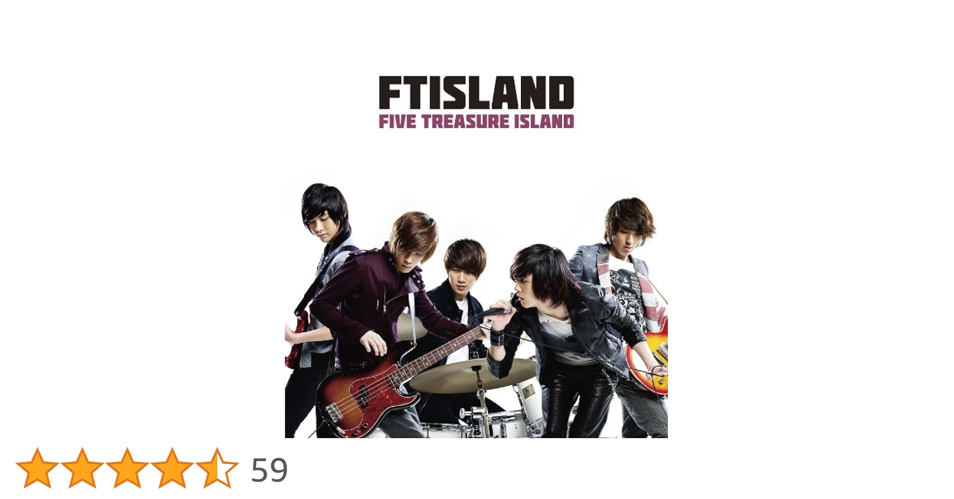 Amazon.co.jp: FIVE TREASURE ISLAND（初回限定盤B）(DVD付