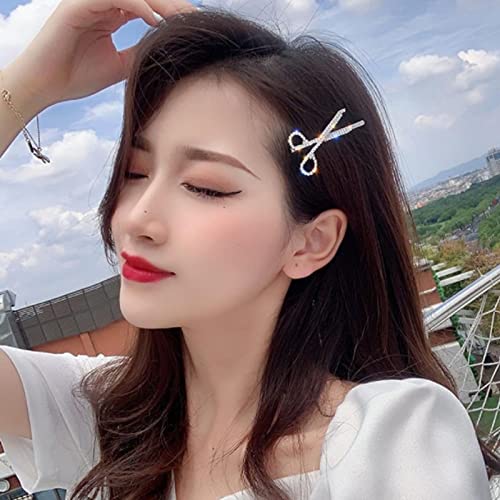 Fermagli per Capelli Geometrici a forcina per Le Donne Moda Coreana Fiore Strass Barrettes Hairgrip Jewelry Accessori per Capelli per Ragazza Dolce