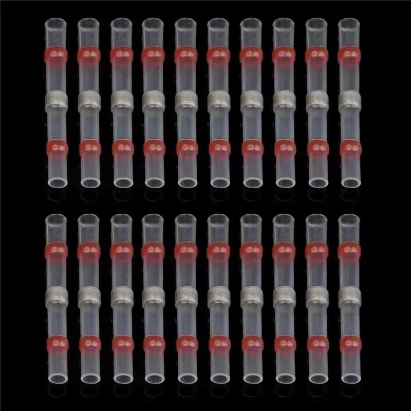 100pcs/box Solder Seal Wire Connectors Waterproof Heat Shrink Insu
