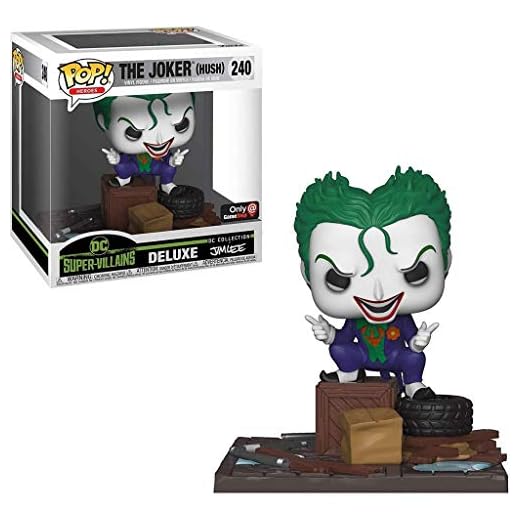 Funko Pop! The Joker (Hush) 240 DC Super Villains Deluxe