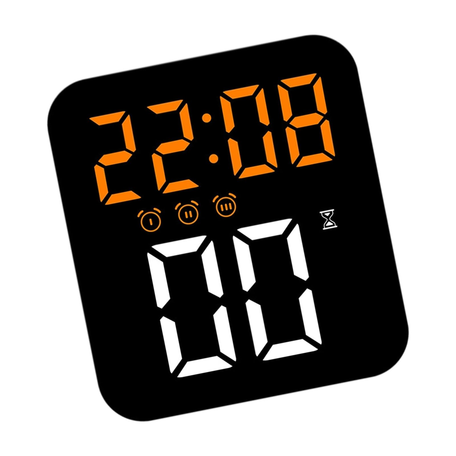 Buxuaaaa A Buxuaaa Digital Electronic Desktop Clock Quiet Operations Multiple Functionality Including Timer 3 Brightness For Modern Homes Led Digital Larm Clock