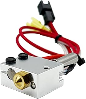 HzdaDeve Hotend for Flsun QQ-S SR Delta Hot End Kit Extruder Print Head Replacement 24V 40W Cartridge Heater Tube NTC 100K Thermistor Temp Sensor for 3D Printer Accessories