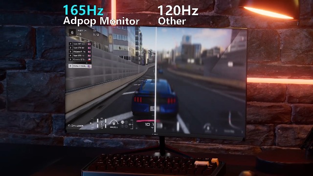 Amazon.co.jp: ABK ゲーミングモニター 27イン 165Hz FHD 1920*1080P