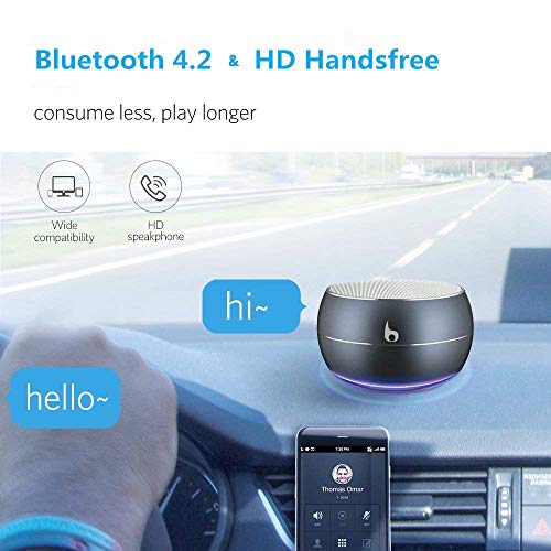 OKE Mini altoparlante Bluetooth, scatola musicale