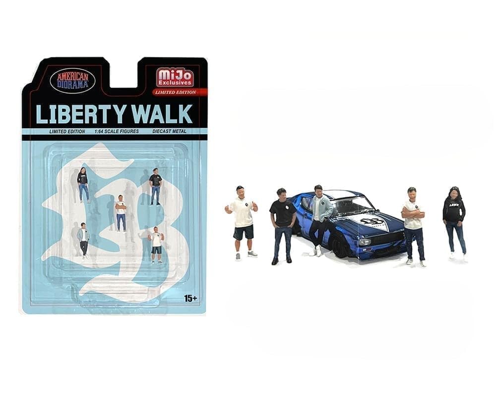 【開封品】1/64 リバティーウォーク⑫ 1/64スケール MINI GT「LB-WORKS NISSAN GT-R R35 Type2 Rear