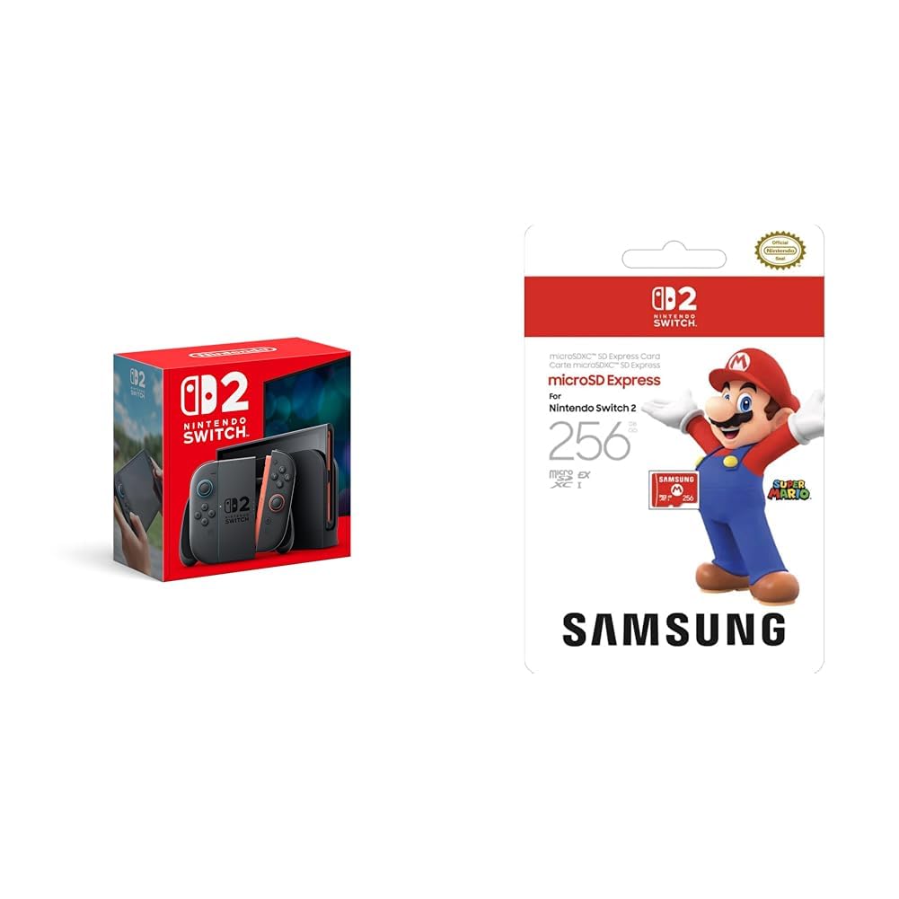 Amazon.com: Nintendo Switch 2 System with Samsung 256GB microSD