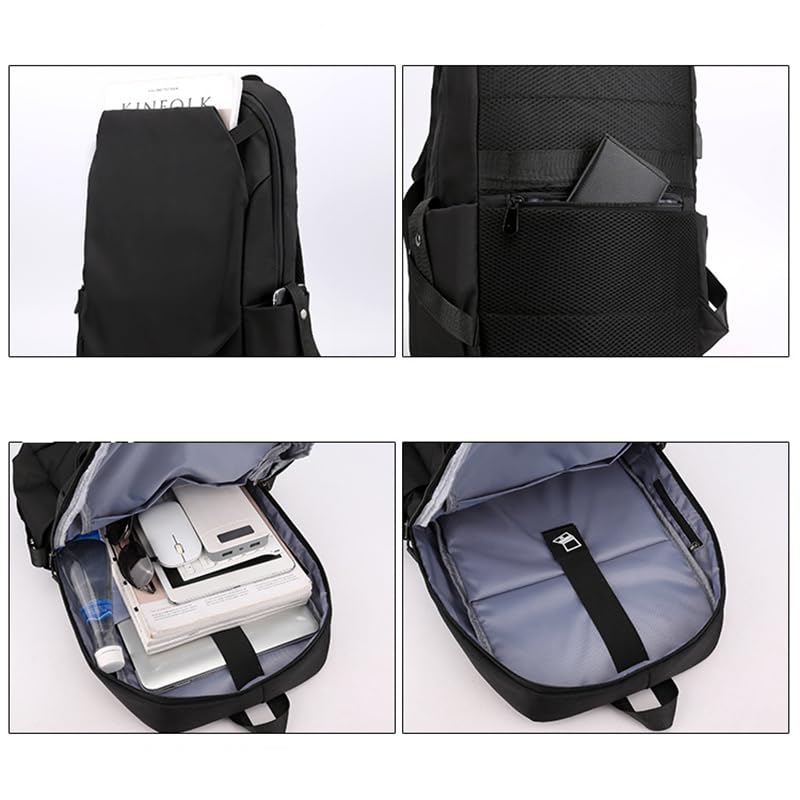 Kuvictewl Vacuum Backpack, Travel Backpack with Vacuum Seal Compression System for Travel, Water Resistant, 60L Expandable, TSA Lock4